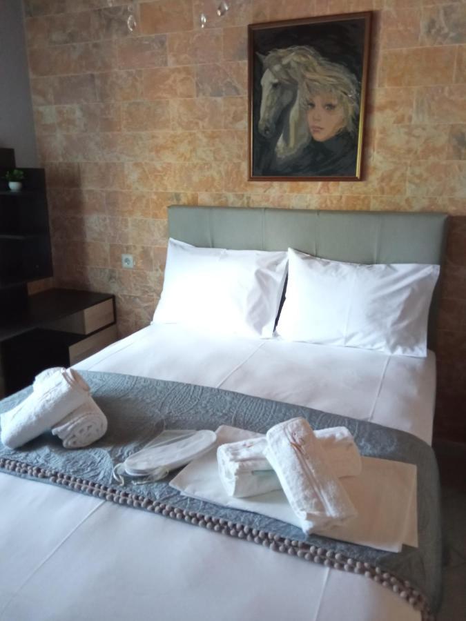 Annas Apartment Sykia Exterior foto